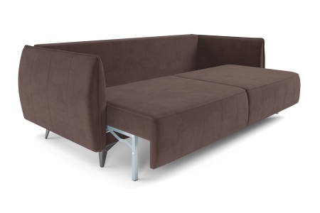Диван тик-так Осло коричневый