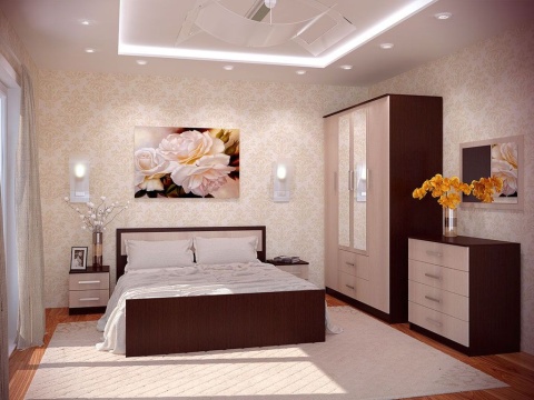 Спальный Гарнитур Фиджи №5/Разные Цвета