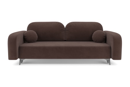 Диван тик-так Цюрих коричневый